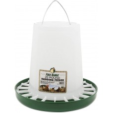 Plastic Hanging Poultry Feeder - 10 Pound
